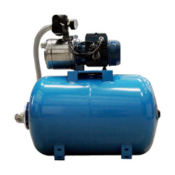 Pompe Surpresseur Eau 880W 4800 L/h Réservoir 80L - 8 bars avec Manomètre et Pressostat