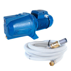 Pompe série JET 380V 0.75kW / 1cv avec kit aspiration 8m