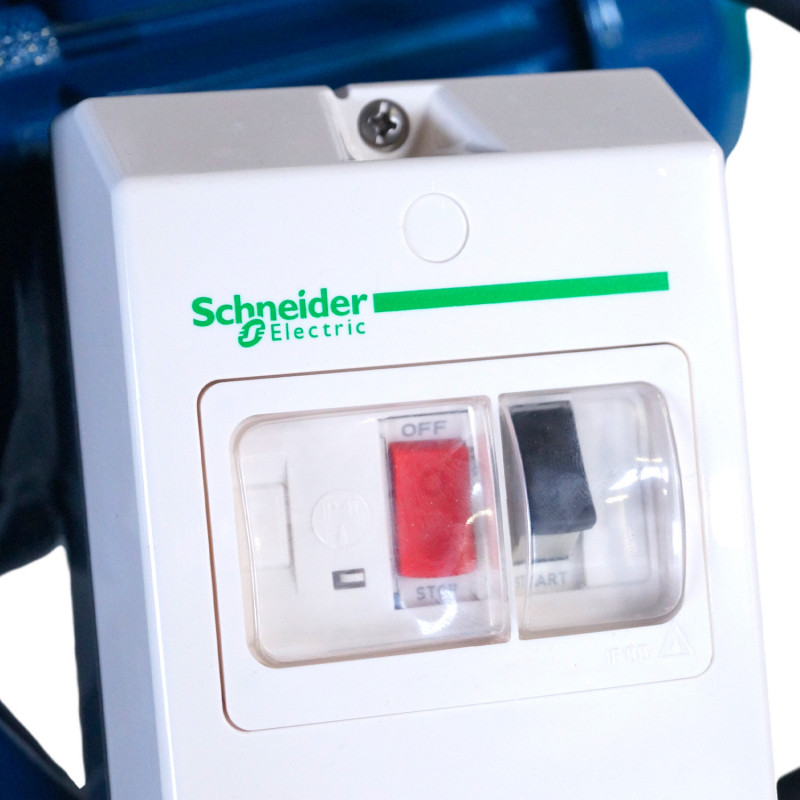 Pompe serie JET 380V 0.75kW / 1cv avec disjoncteur magnéto thermique + kit aspiration 8m