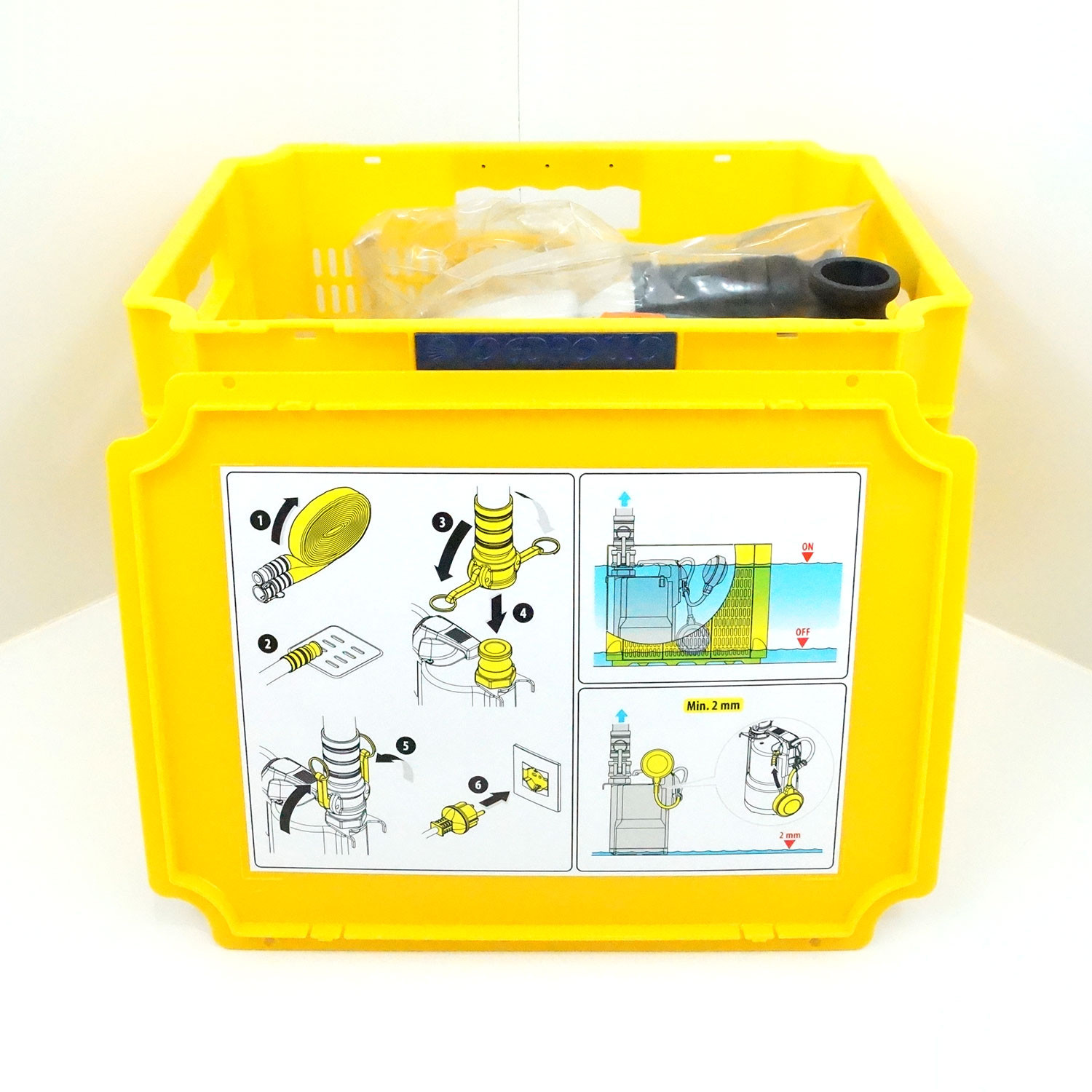 Kit d'intervention d'urgence anti-inondation Pedrollo Plug & Drain