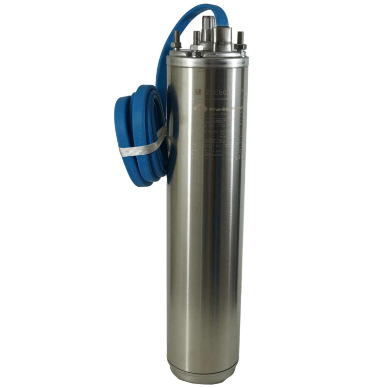 Moteur Franklin 4" 230V monophasé 0.75Kw pour pompe immergée