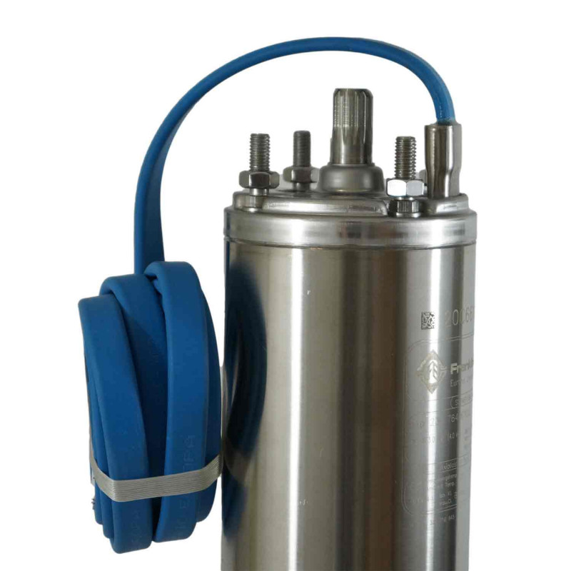 Moteur Franklin 4" 230V monophasé 0.75Kw pour pompe immergée