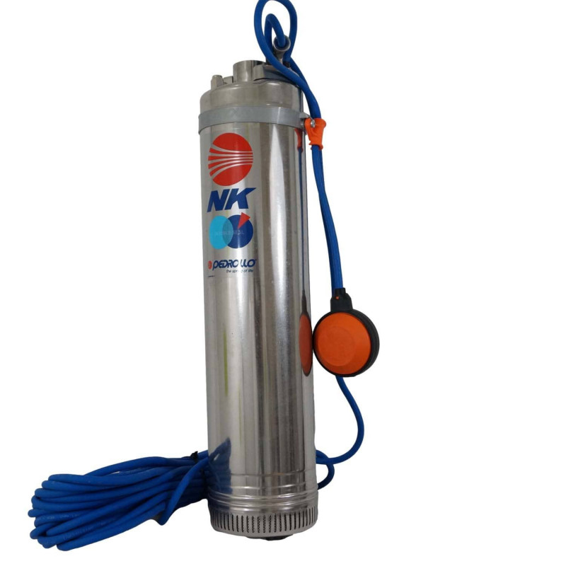 Pompe Immergée Pour Puits PEDROLLO 0.75kW NKm-4/4-GE 3.6 m3/h à 4.4 bars Monophasé Flotteur intégré