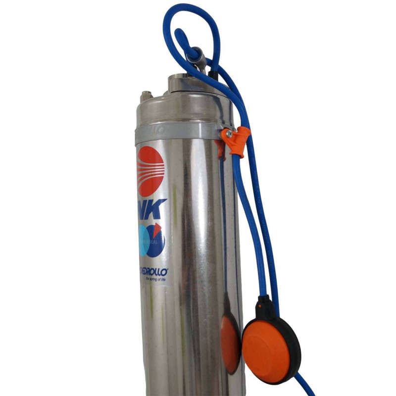 Pompe Immergée Pour Puits PEDROLLO 1.1kW NKm-4/5-GE 3.6 m3/h à 5.5 bars Monophasé Flotteur intégré