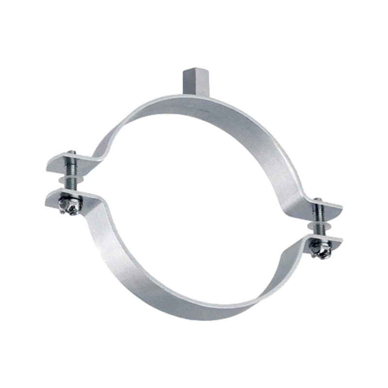 Collier à vis avec rondelles imperdables - acier zingué Ø150