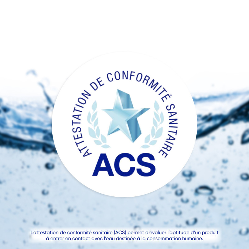 Clapet Anti Pollution Droit 3/4" (20x27) FM Laiton et Certifié NF - ACS