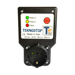 Détecteur Manque D'eau 220V Teknostop 8A Protection Contre Fonctionnement à Sec