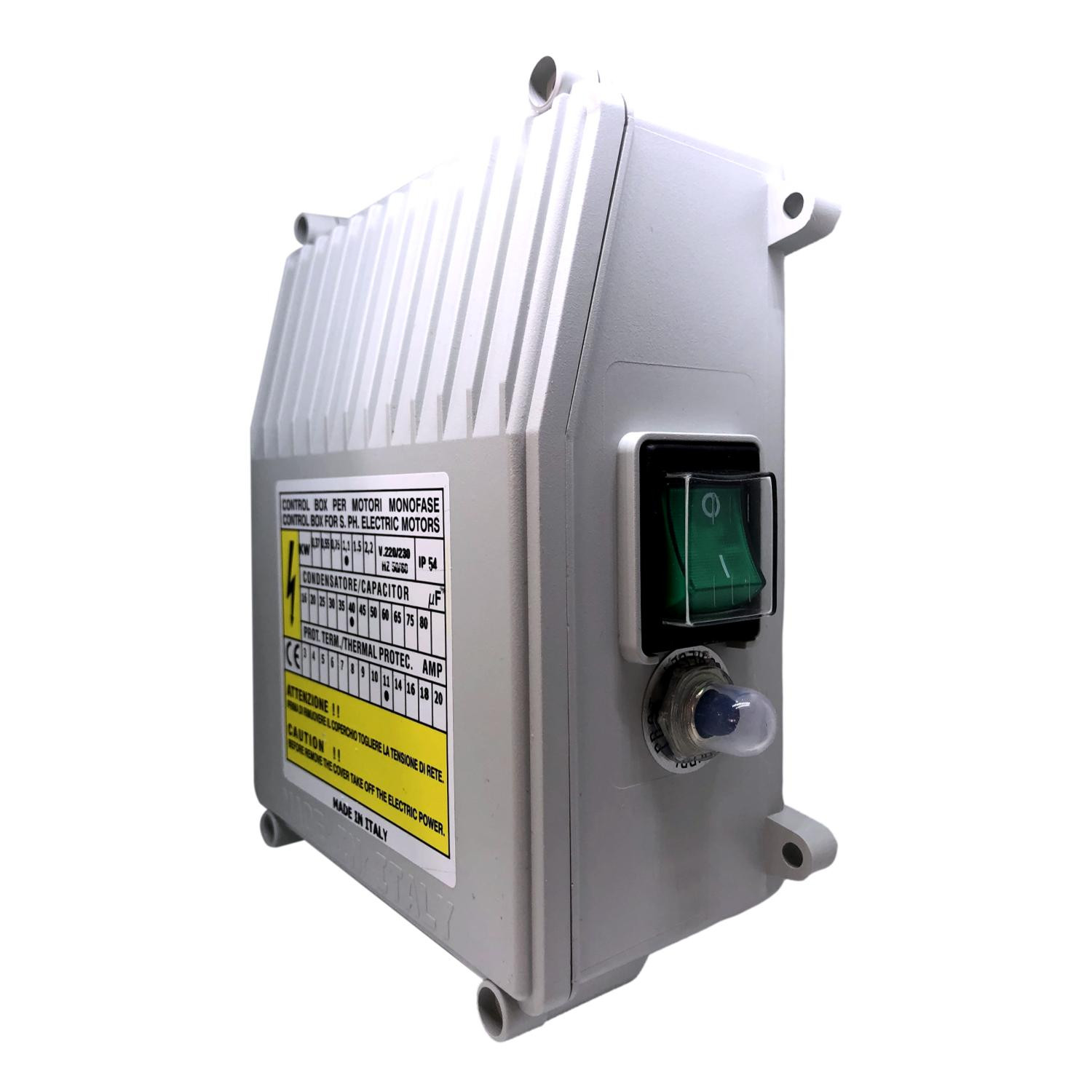 Coffret de démarrage pompe de puit 1.1Kw - 230V