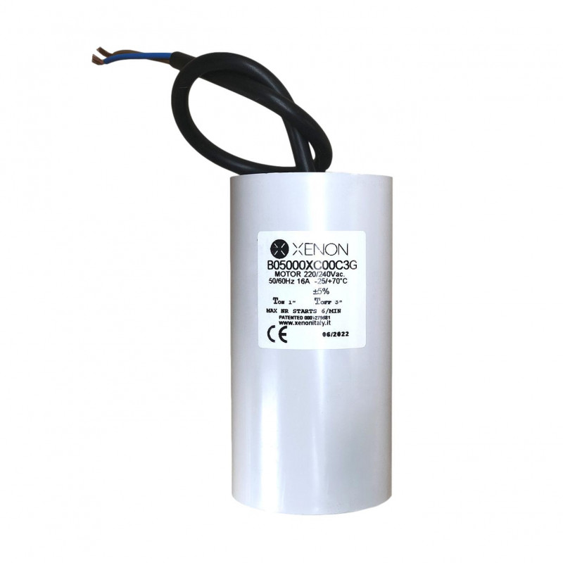 Condensateur avec relais électronique de démarrage 80µF