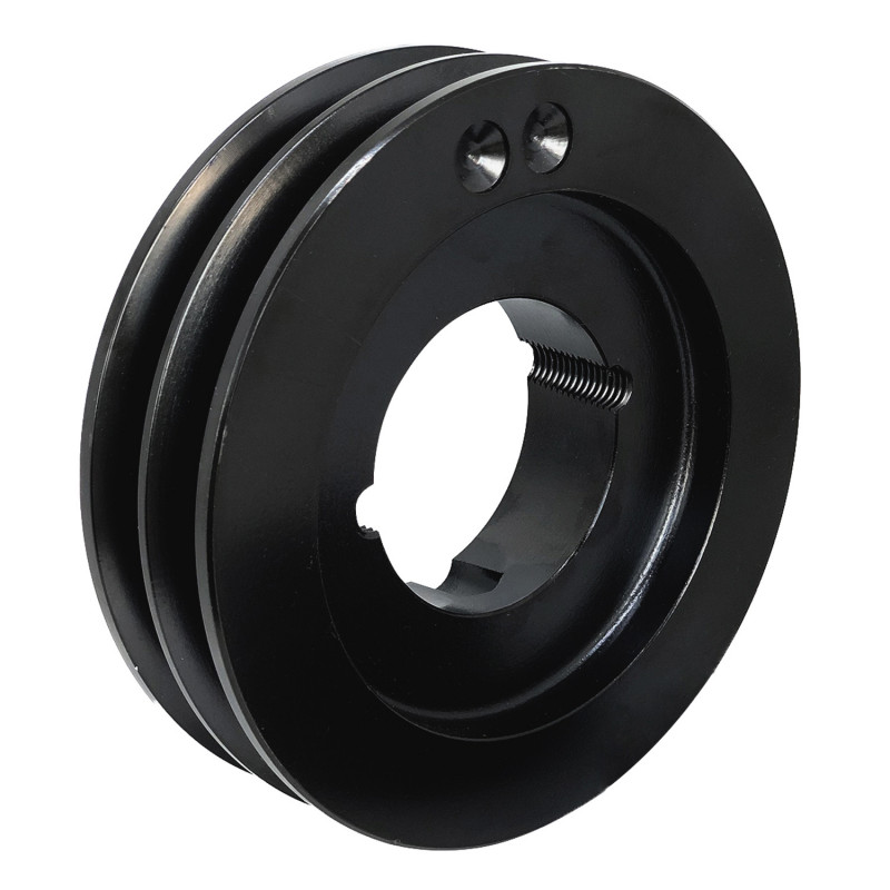 Poulie SPA 2 gorges Dp 125mm pour Moyeu Type 1610