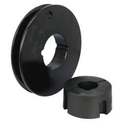 Poulie SPA 1 gorge Dp 160mm Arbre 25mm Moyeu 1610