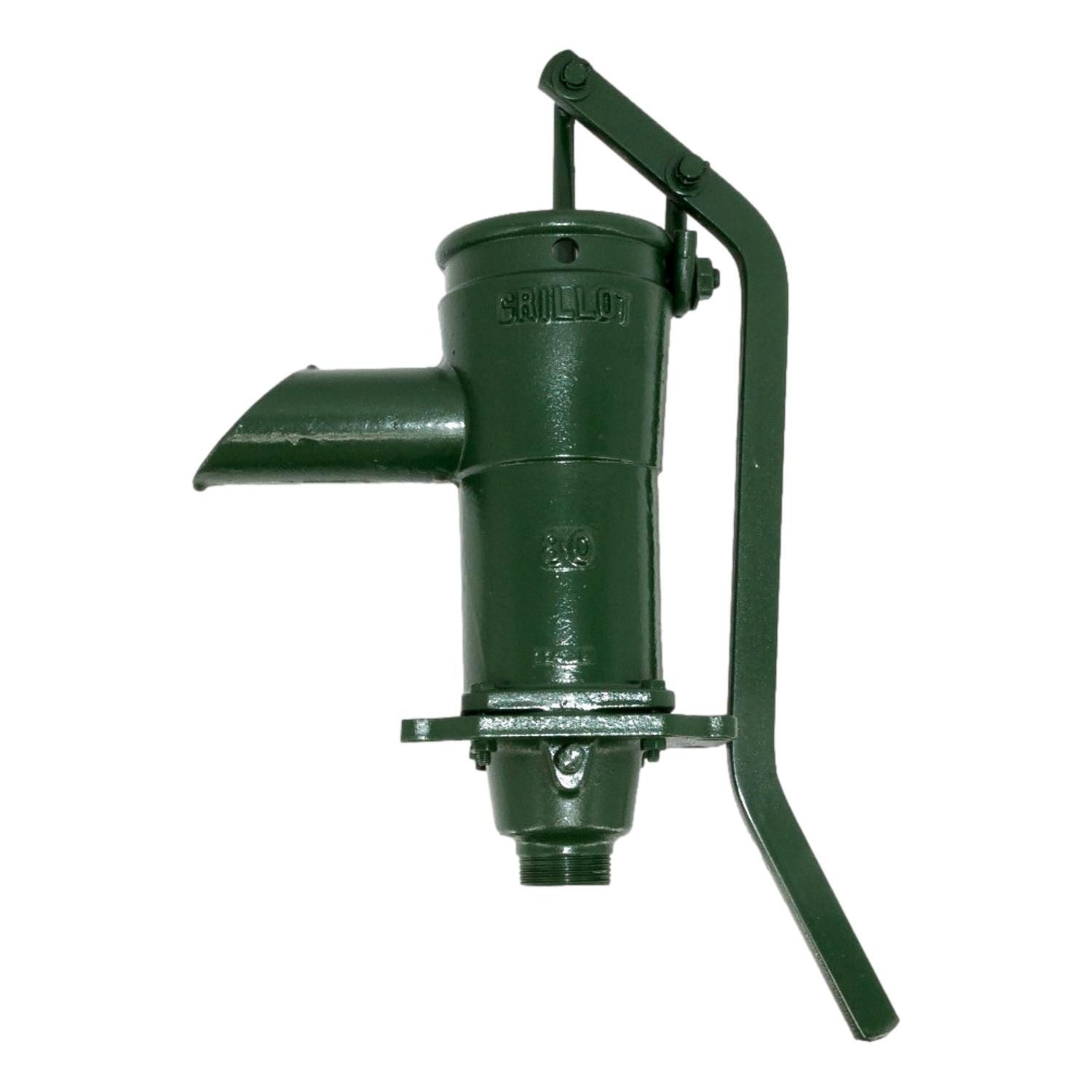 Pompe a main- Pompe manuelle auto-amorçante jusqu'à 8 mètre - Piston Ø80mm