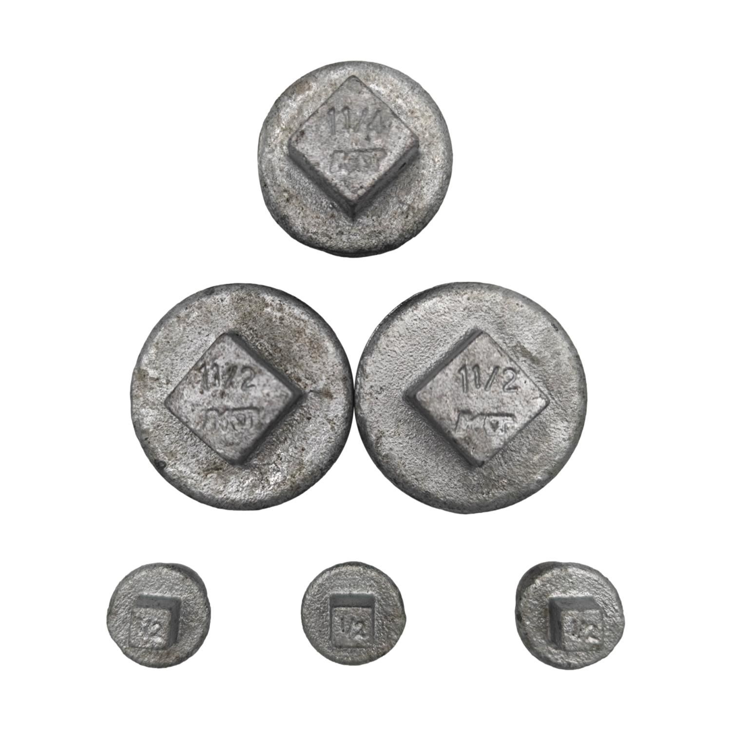 Kit Bouchons Galvanisés pour Réservoir Massal 100L - 200L - 300L ou 500 Litres