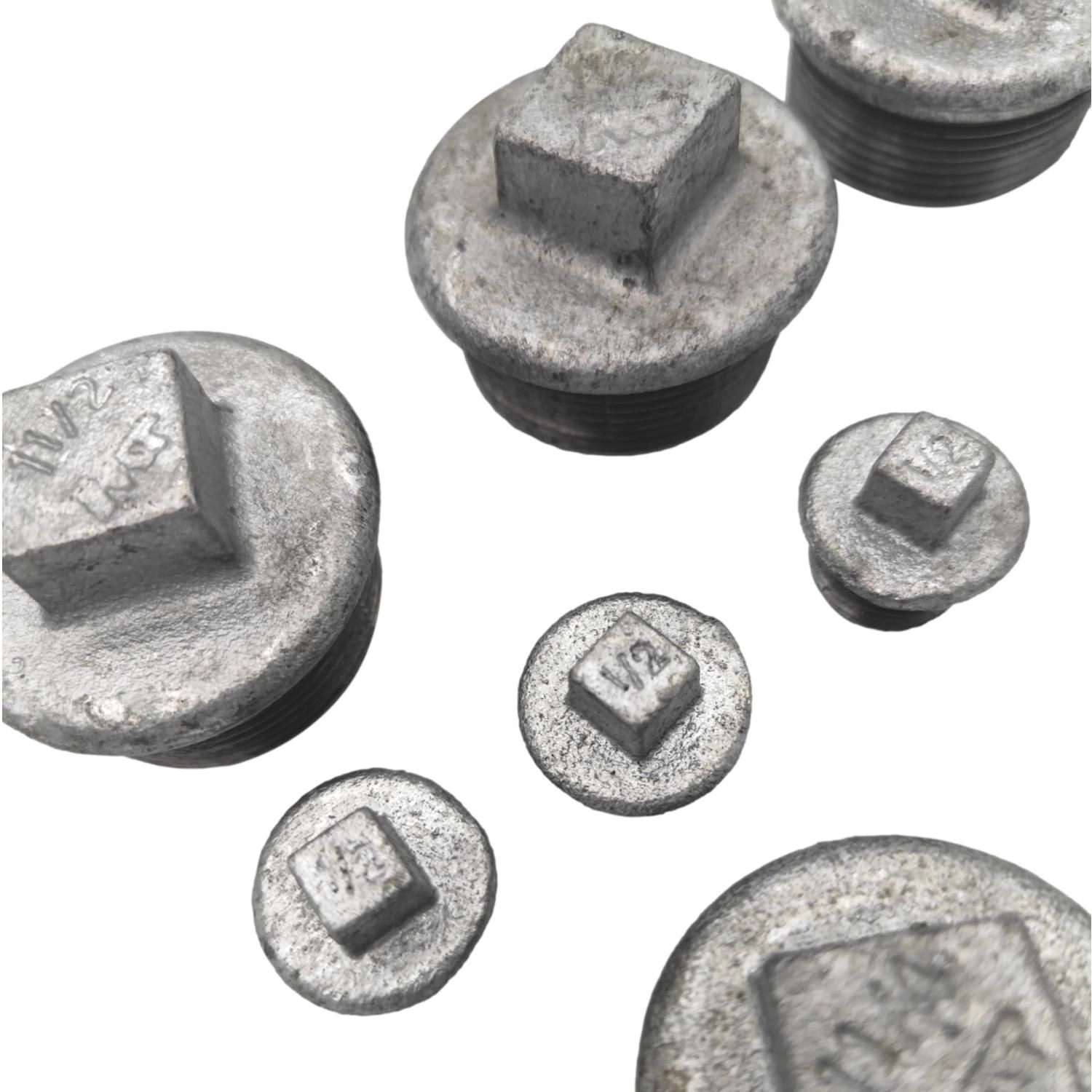 Kit Bouchons Galvanisés pour Réservoir Galvanisé Massal 1000 Litres