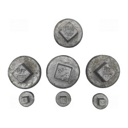 Kit Bouchons Galvanisés pour Réservoir Galvanisé Massal 1000 Litres