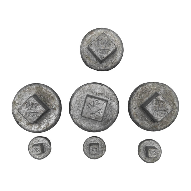 Kit Bouchons Galvanisés pour Réservoir Galvanisé Massal 1000 Litres