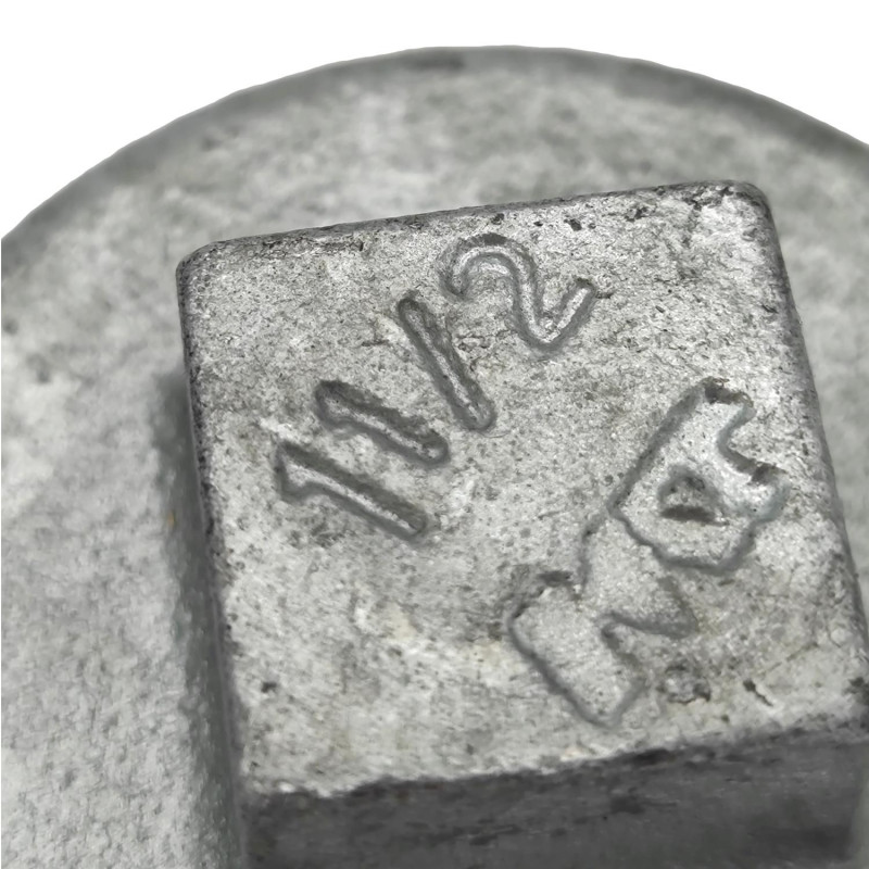 Kit Bouchons Galvanisés pour Réservoir Galvanisé Massal 1000 Litres