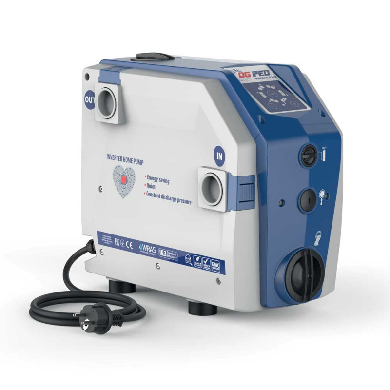 Pedrollo DG PED 3 - Surpresseur compact silencieux à vitesse variable - 0,75 kW 3,6 m3/h