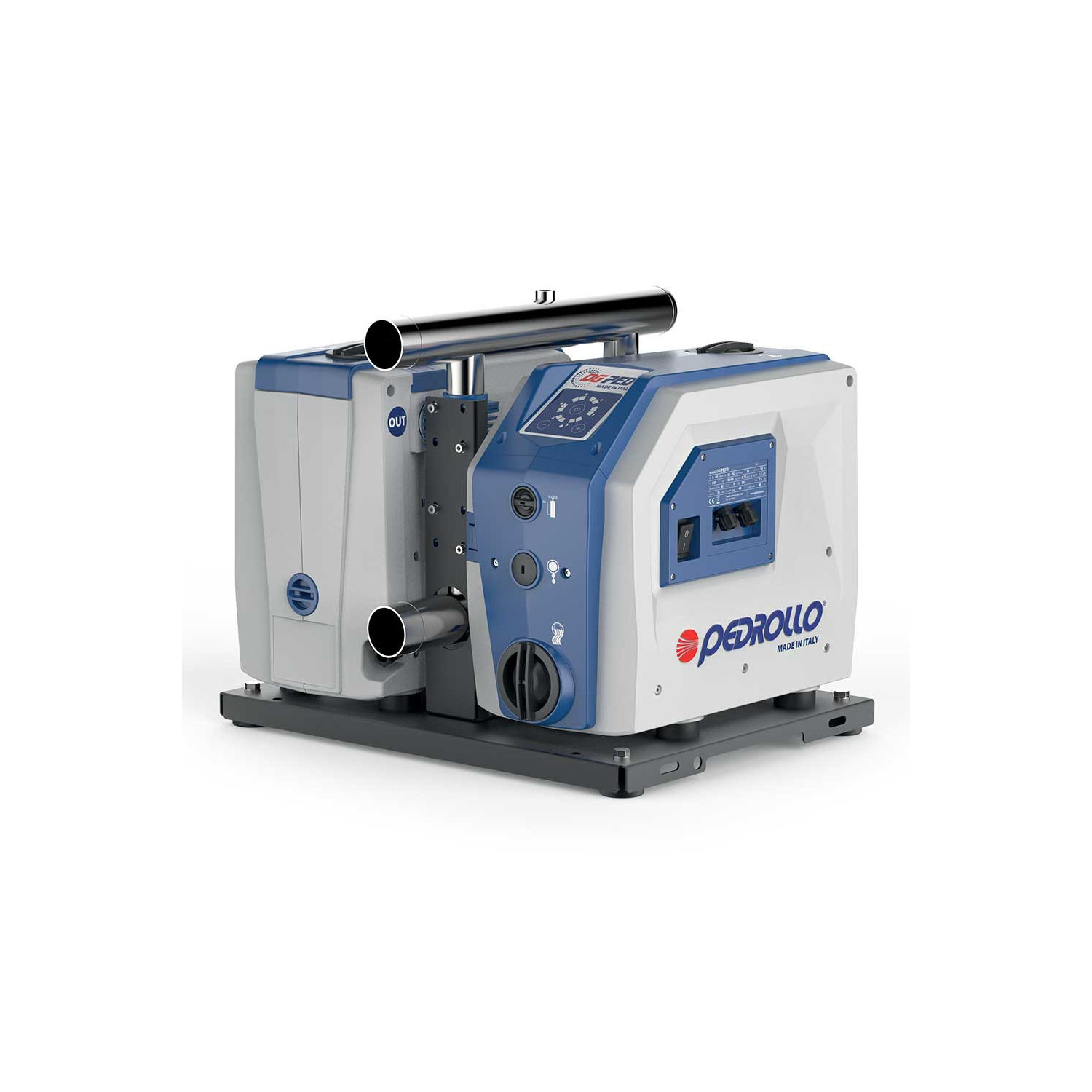 Pedrollo DG PED 3 - Surpresseur compact silencieux à vitesse variable - 0,75 kW 3,6 m3/h