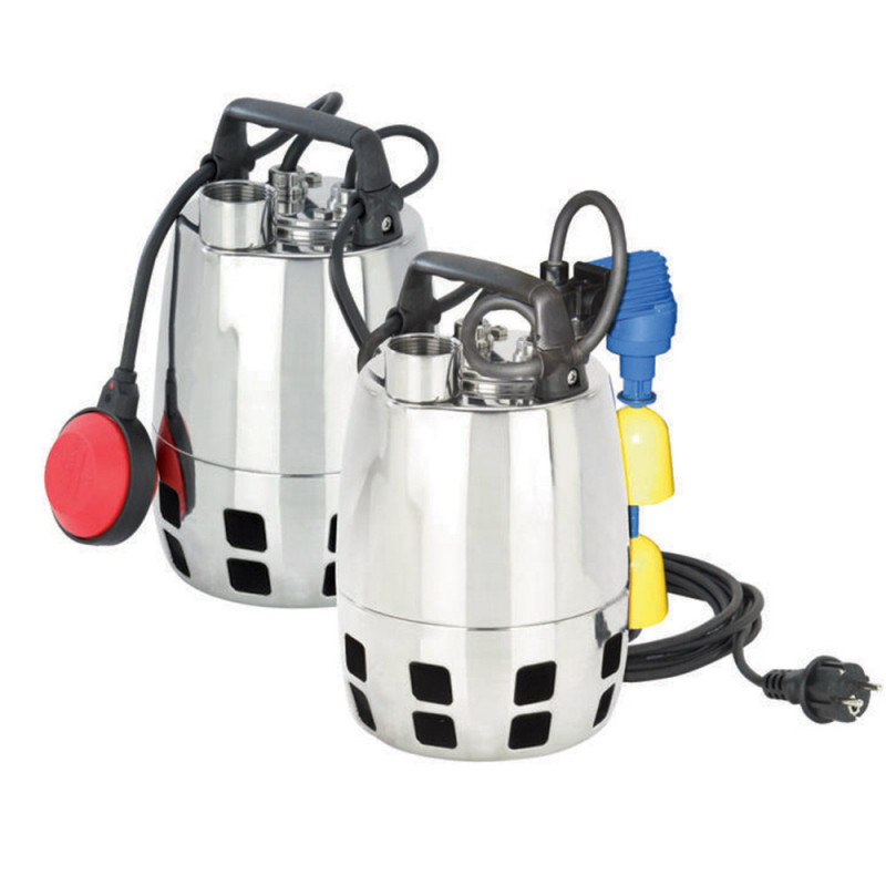 Pompe Calpeda GXVM256 - Pompe d'évacuation eau usée flotteur intégré - Inox 0.25kW 7.5m3/h 220V