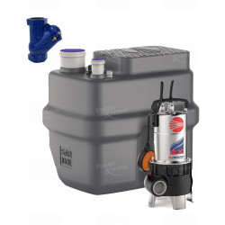 Station de Relevage 100L Pedrollo SAR100ZXM 1A/40 - Anti-Retour 220V 15 m3/h