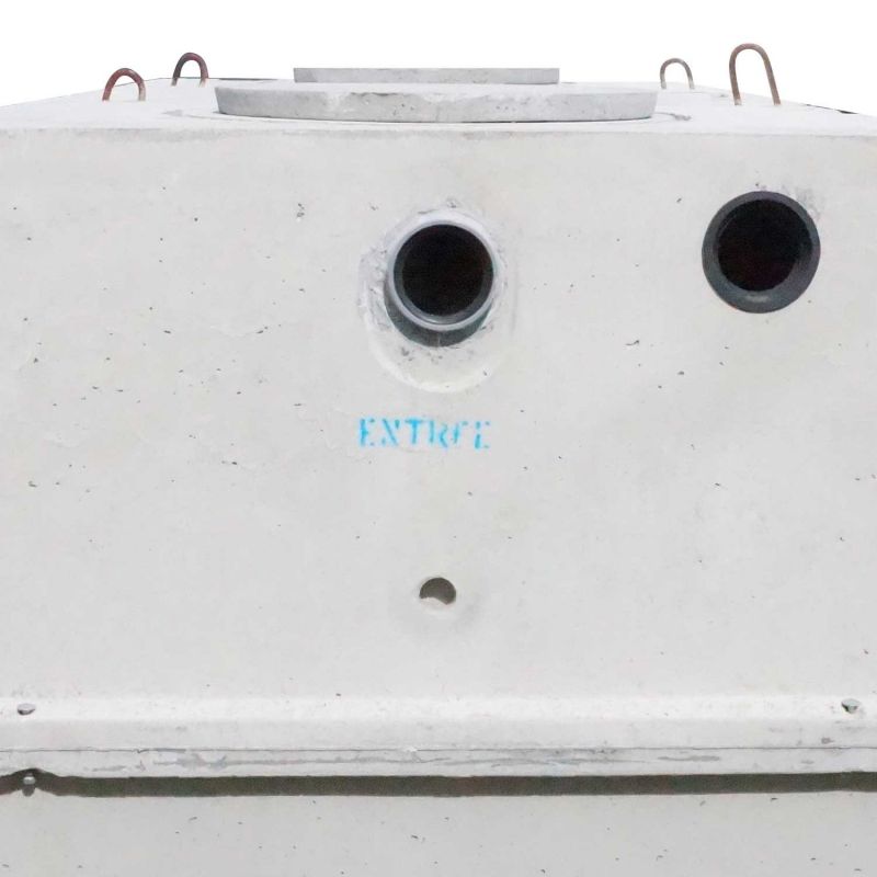 Kit complet récupéraeur eau de pluie 3000L enterré en béton avec gestionnaire eau de ville normes NF