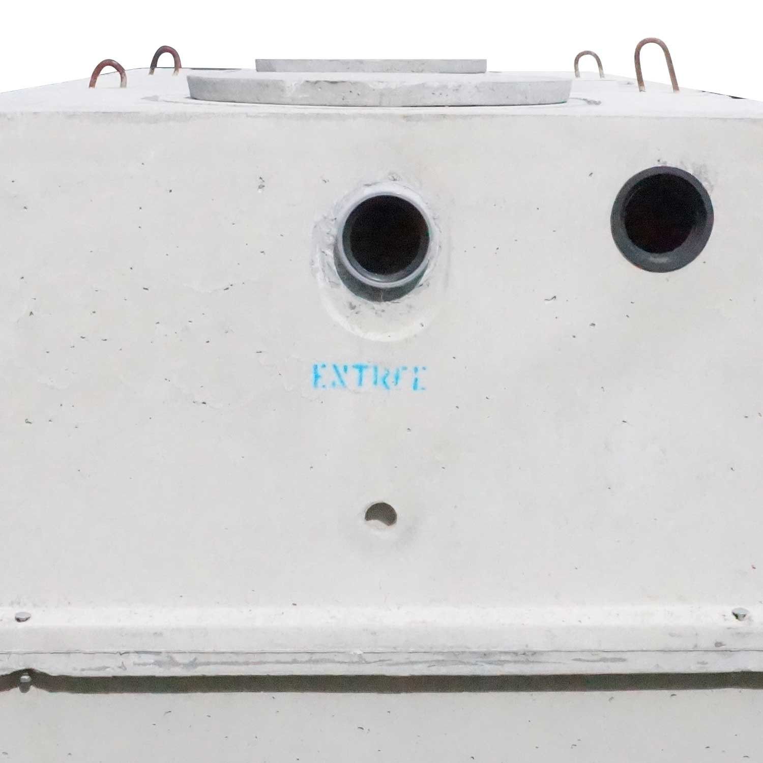 Kit complet cuve récupération eau de pluie enterrée béton 4000L avec gestionnaire eau de ville normes NF