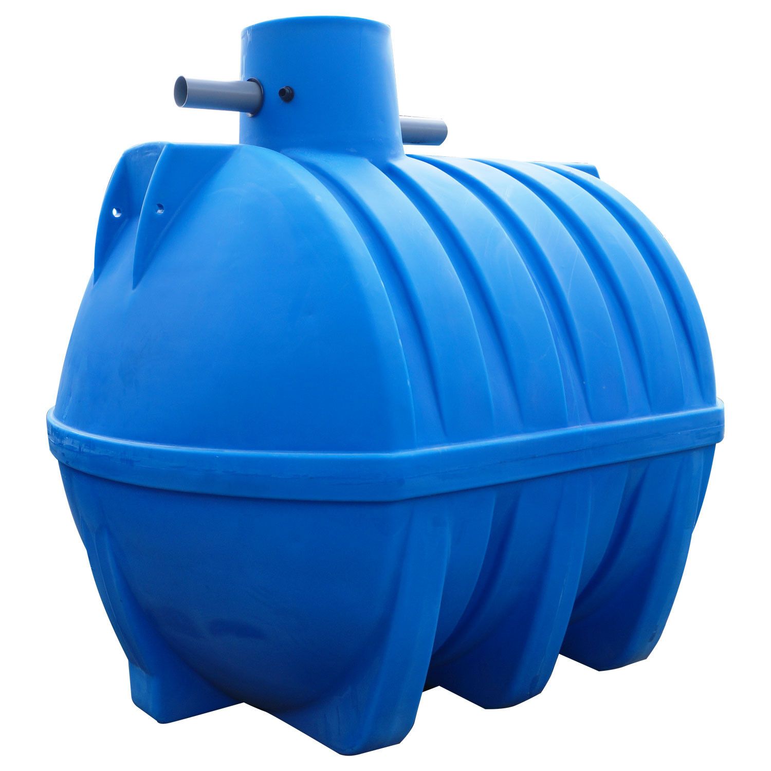 Kit complet cuve récupération eau de pluie 5000L PEHD avec gestionnaire eau de ville normes NF