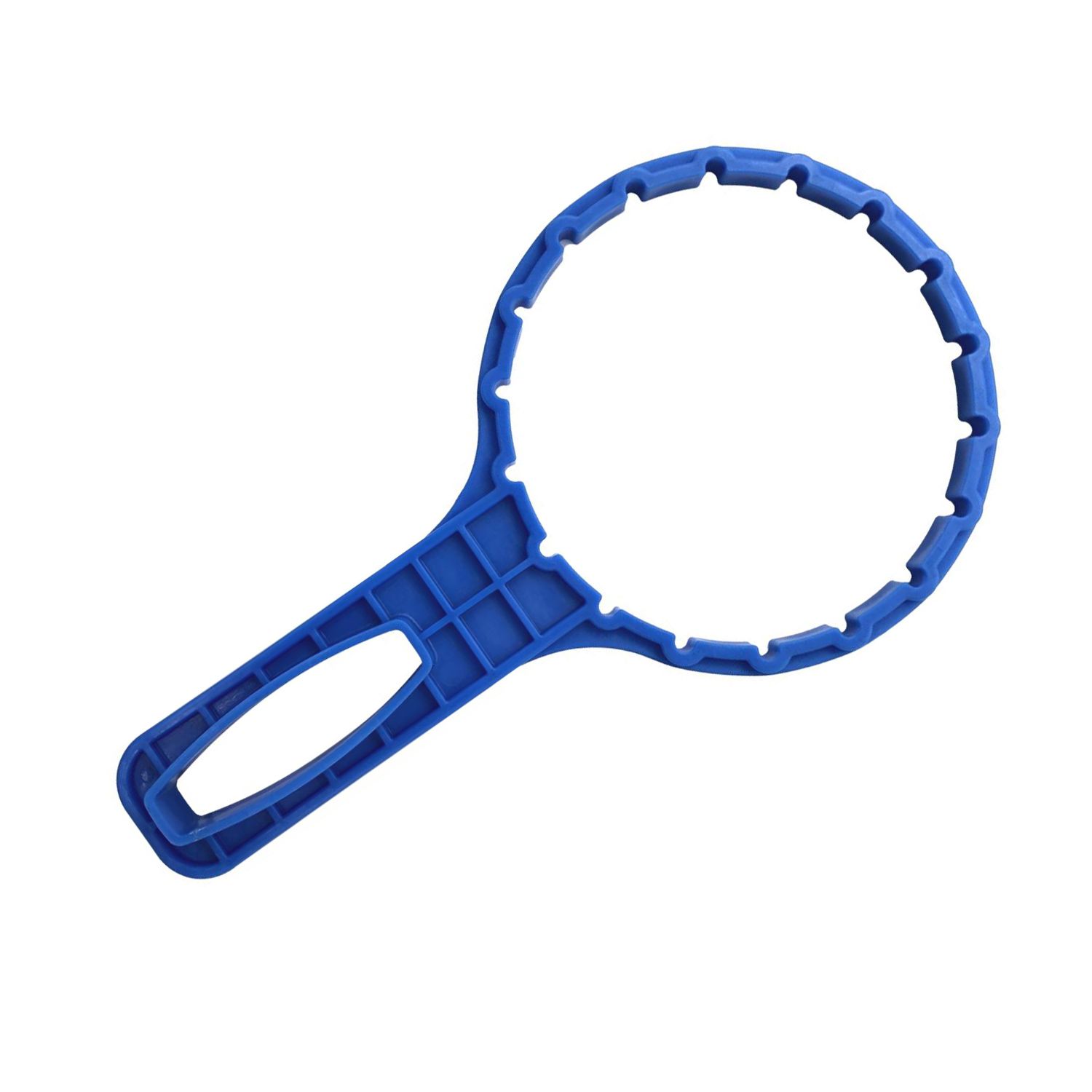 Filtre a eau 9''3/4 en trois parties insert laiton 3/4'' - 20/27 bol transparent