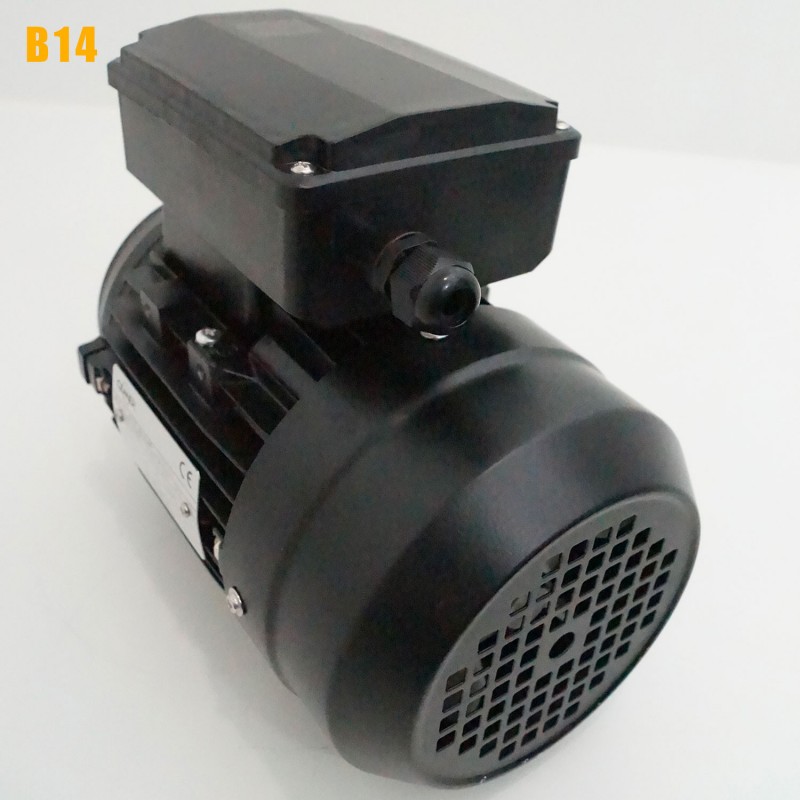 Moteur électrique 220V 0,12 kW 3000 tr/min Condensateur Permanent CEMER MY - Bride B14