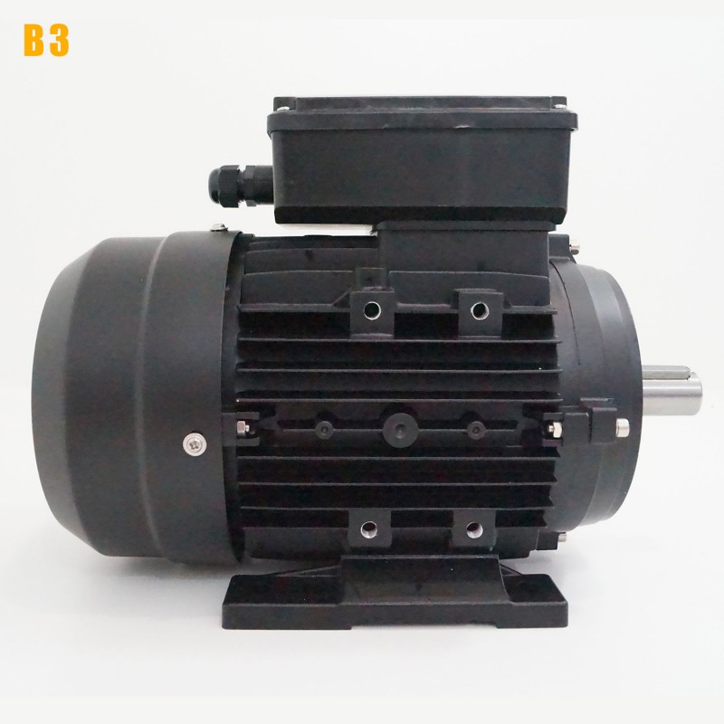 Moteur électrique 220V 0,18 kW 1000 tr/min Condensateur Permanent CEMER MY - Bride B3