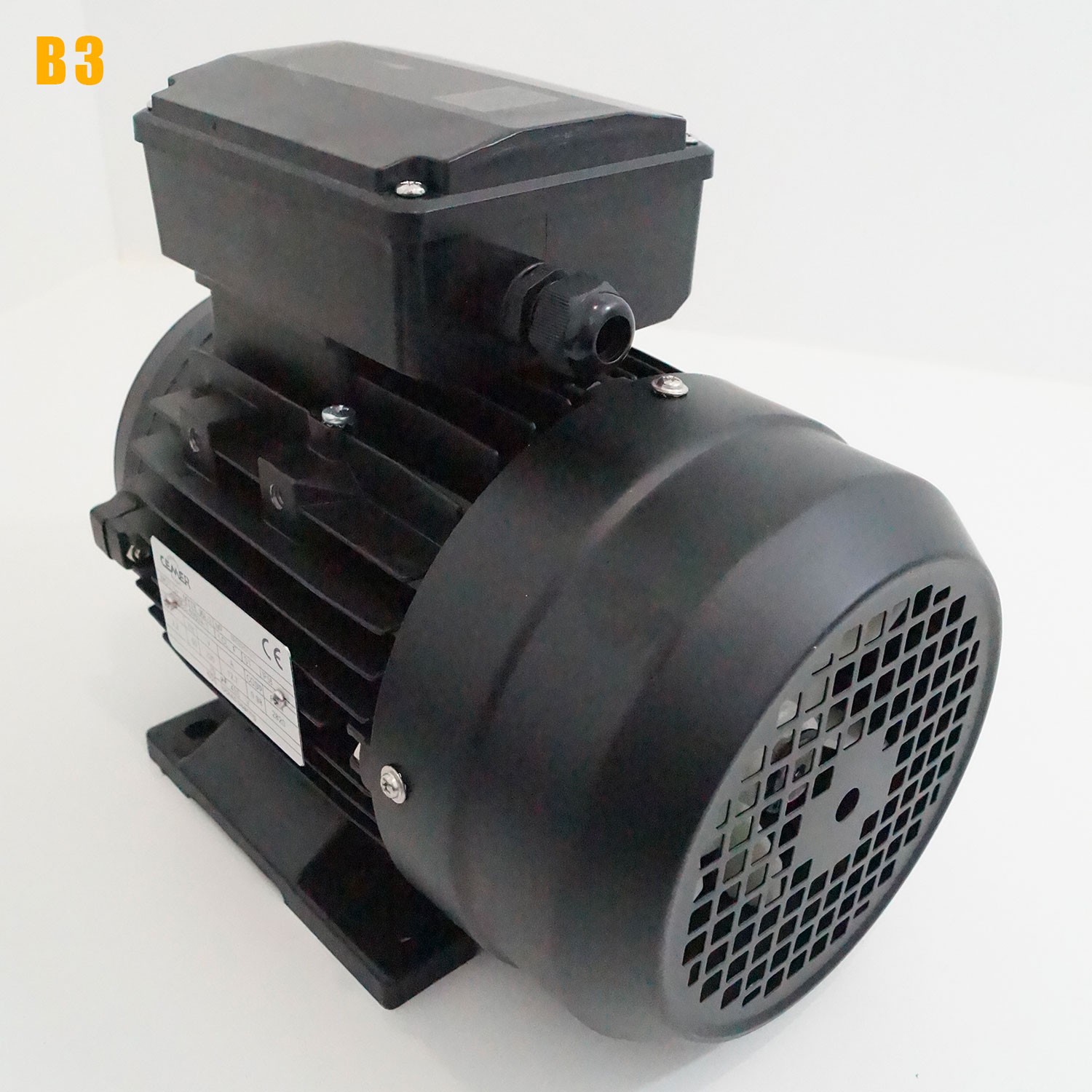 Moteur électrique 220V 0,75 kW 1000 tr/min Condensateur Permanent CEMER MY - Bride B3