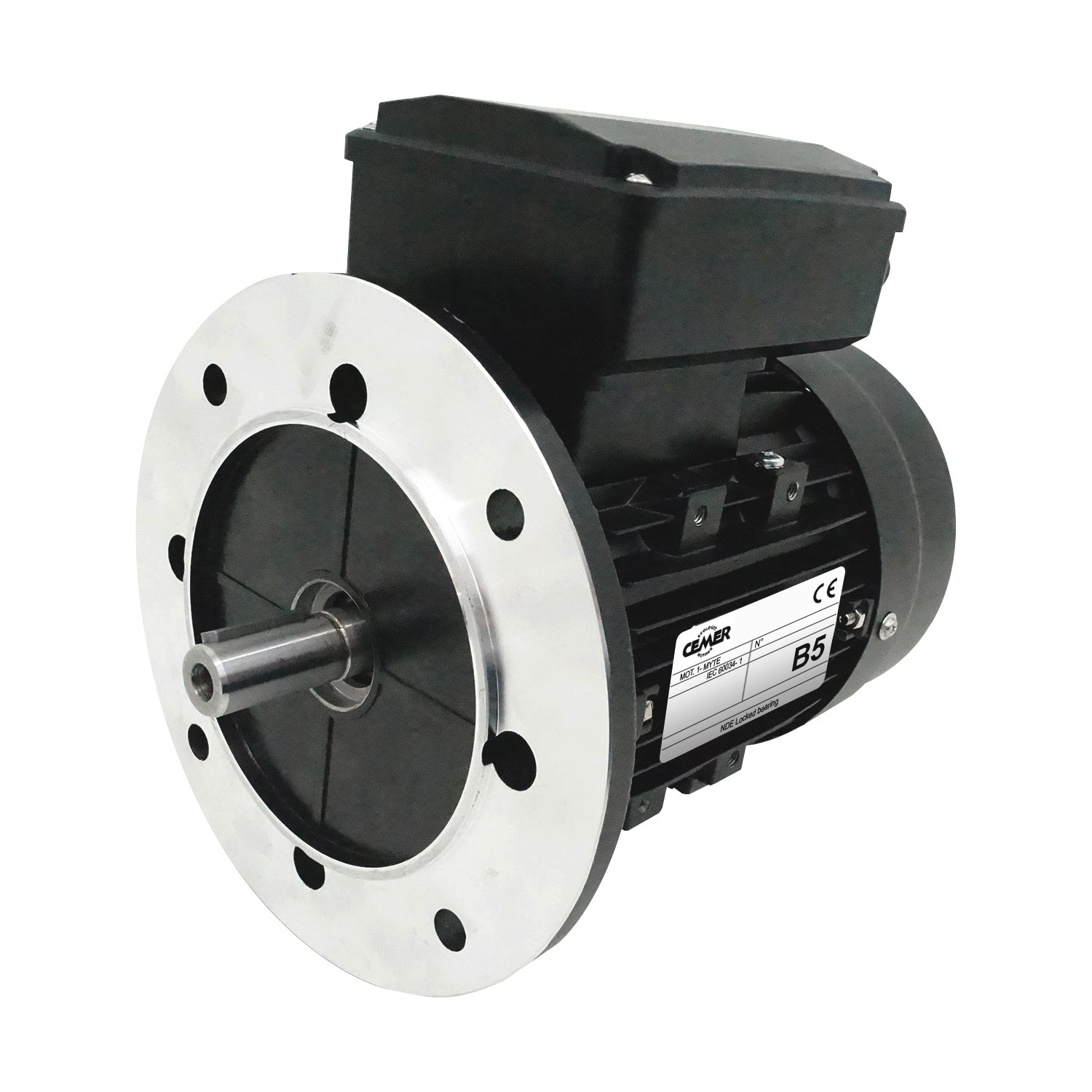 Moteur électrique 220V 2,2 kW 3000 tr/min Condensateur Permanent CEMER MY - Bride B5