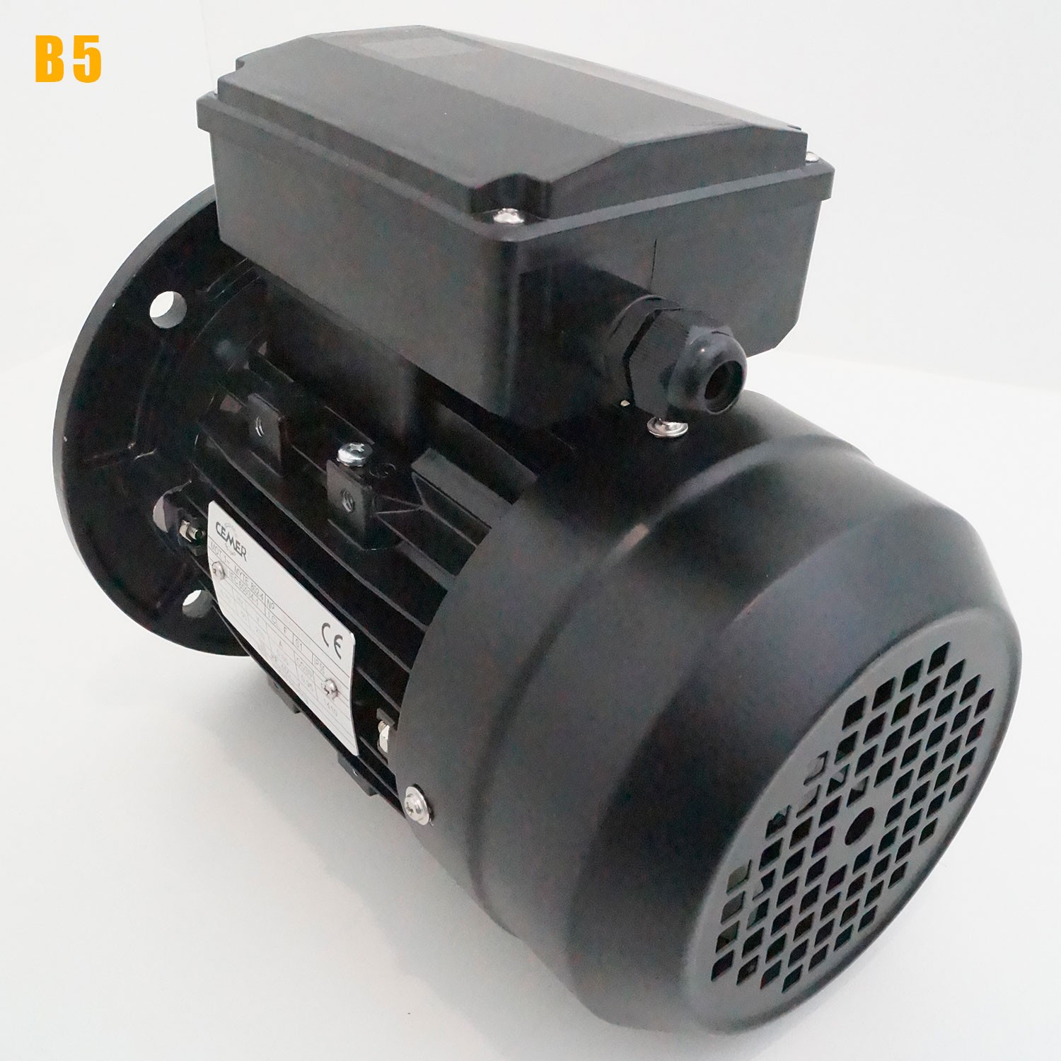 Moteur électrique 220V 2,2 kW 3000 tr/min Condensateur Permanent CEMER MY - Bride B5