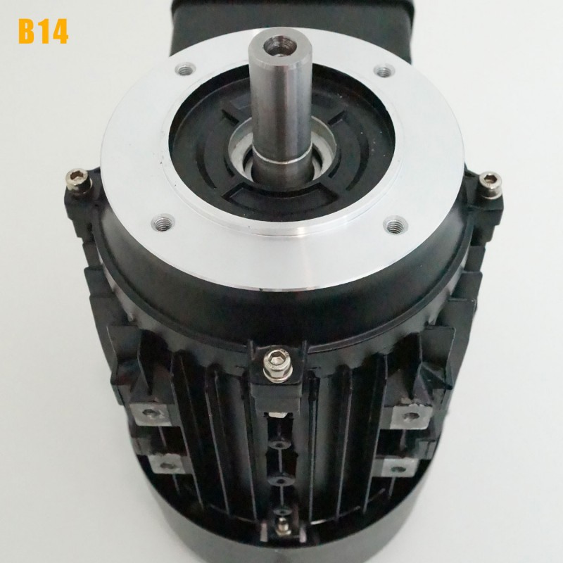 Moteur électrique 220V 0,37 kW 3000 tr/min Double Condensateur CEMER ML - Bride B14