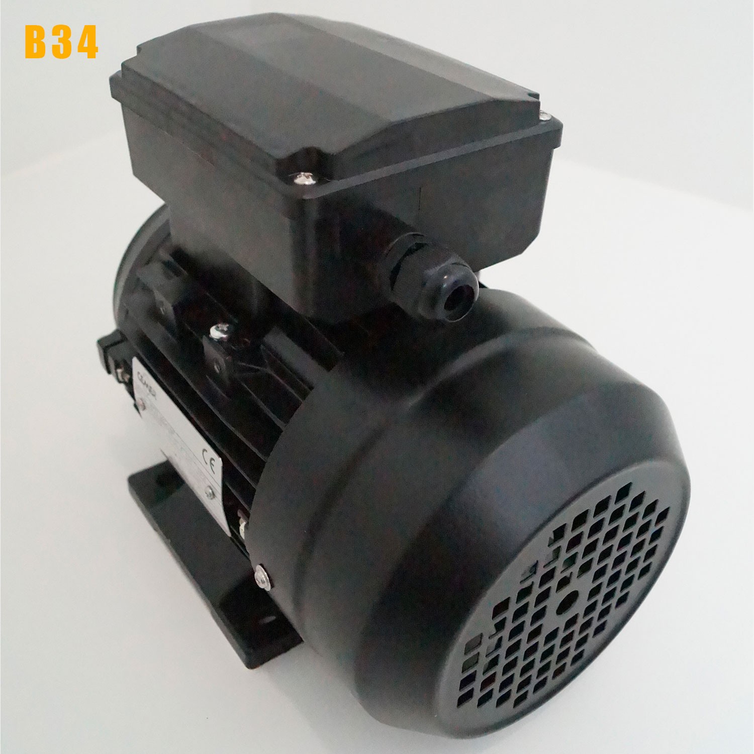 Moteur électrique 220V 0,55 kW 3000 tr/min Double Condensateur CEMER ML - Bride B34