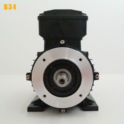 Moteur électrique 220V 0,55 kW 1500 tr/min Double Condensateur CEMER ML - Bride B34