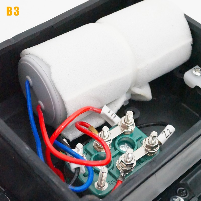 Moteur électrique 220V 1,5 kW 3000 tr/min Double Condensateur CEMER ML - Bride B3