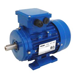 Moteur électrique 230/400V 0,55 kW 3000 tr/min  CEMER MS Alu - Bride B3