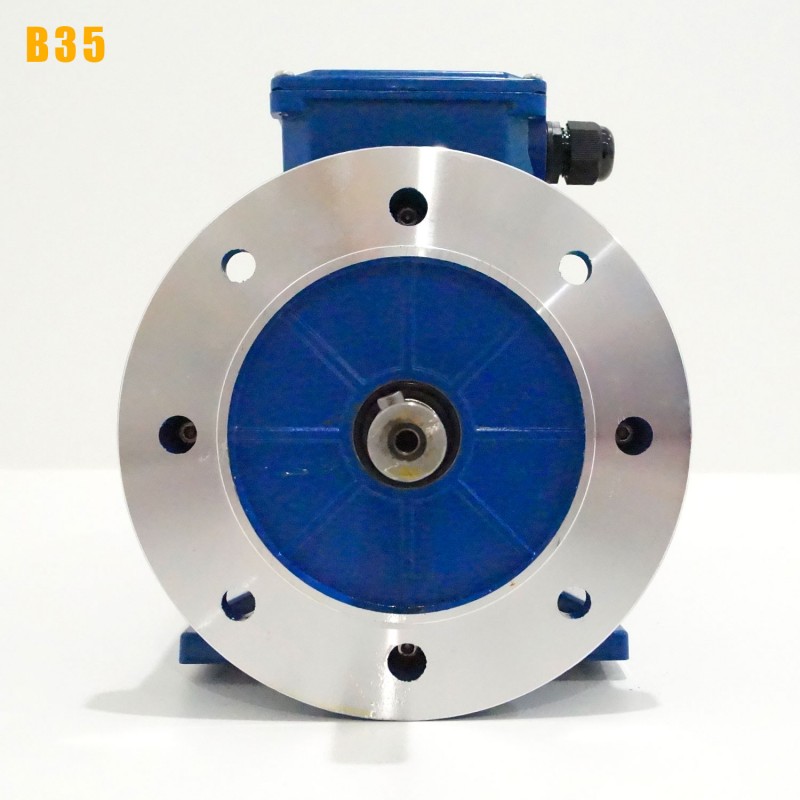 Moteur électrique 230/400V 3 kW 1500 tr/min  CEMER MS Alu - Bride B35