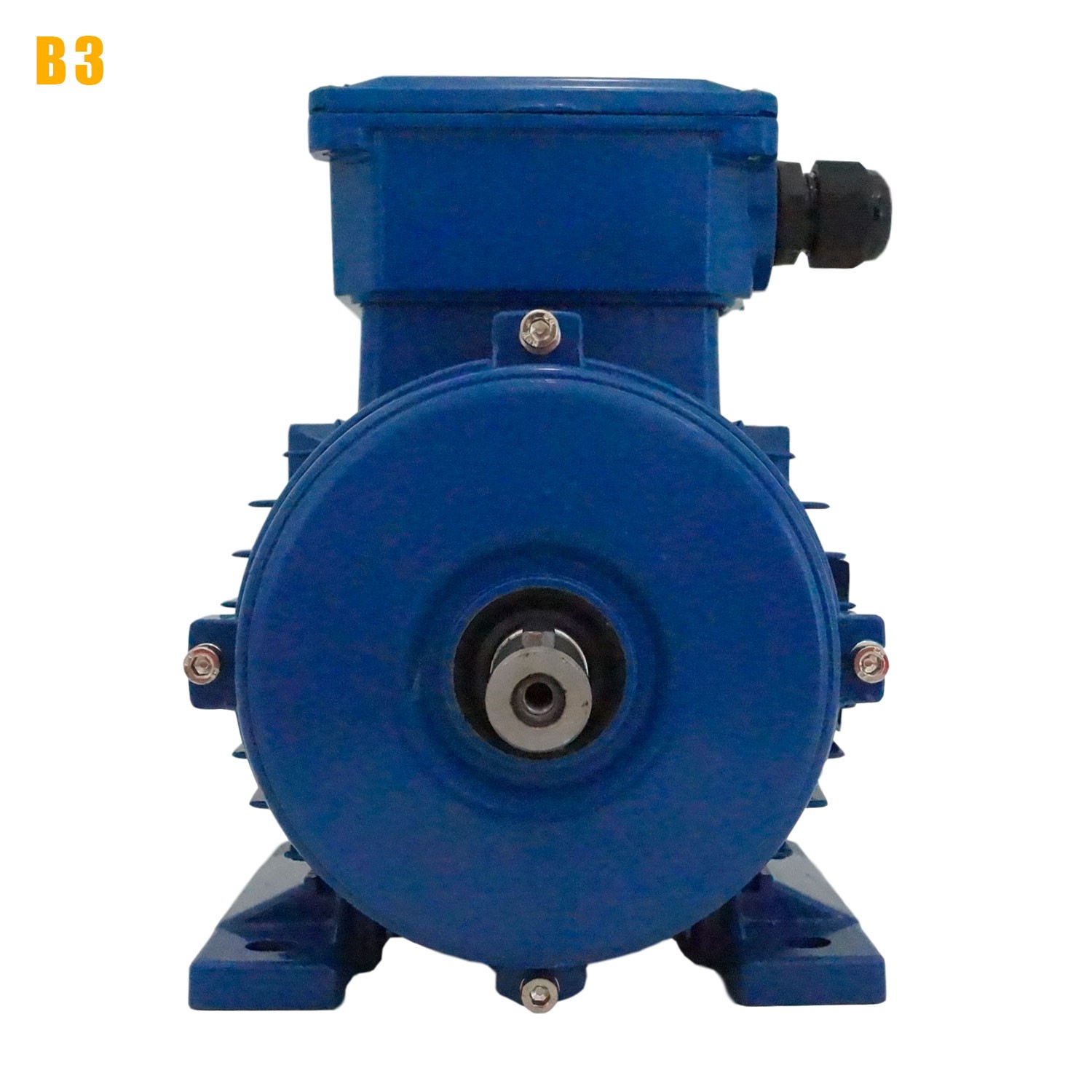 Moteur électrique 230/400V 2,2 kW 1000 tr/min  CEMER MS Alu - Bride B3