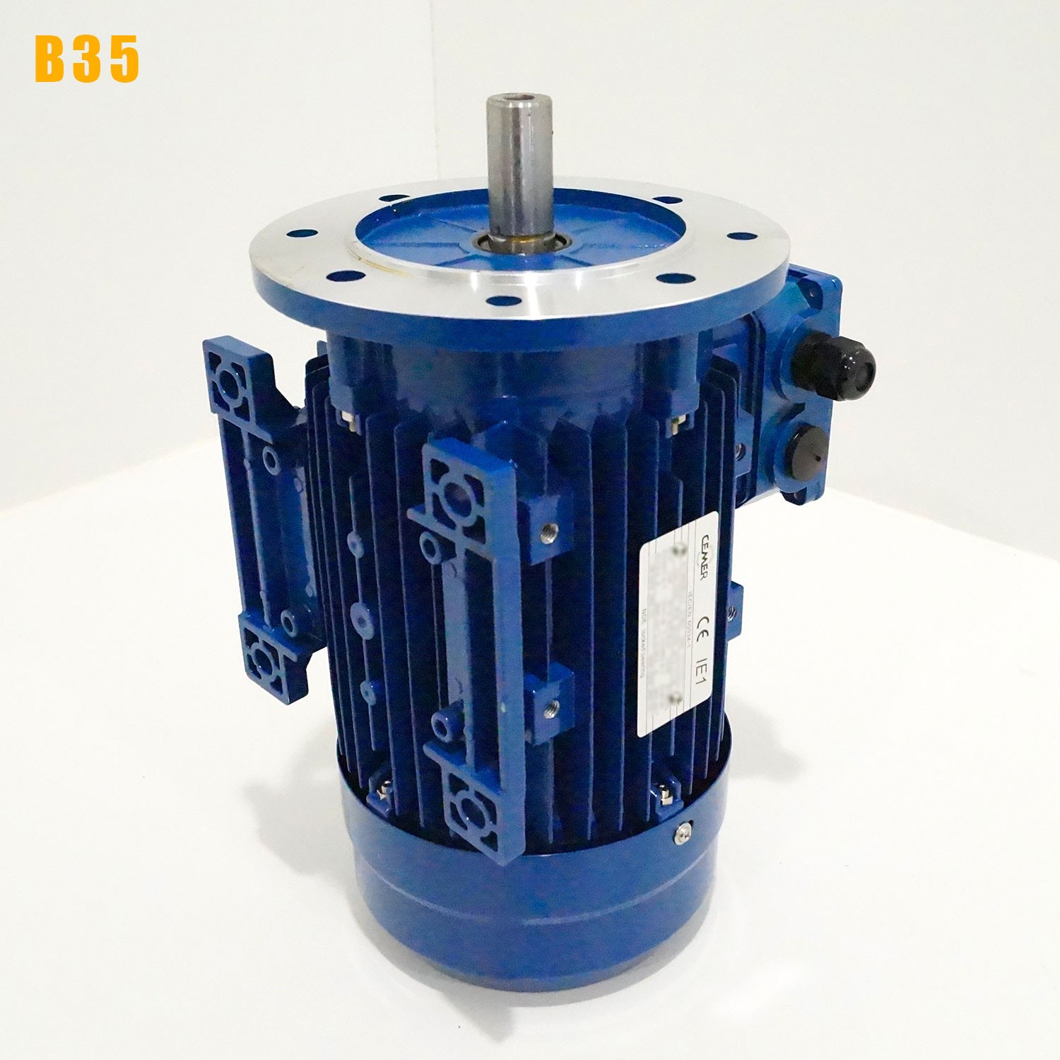 Moteur électrique 230/400V 9,2 kW 1500 tr/min  CEMER MS Alu - Bride B35