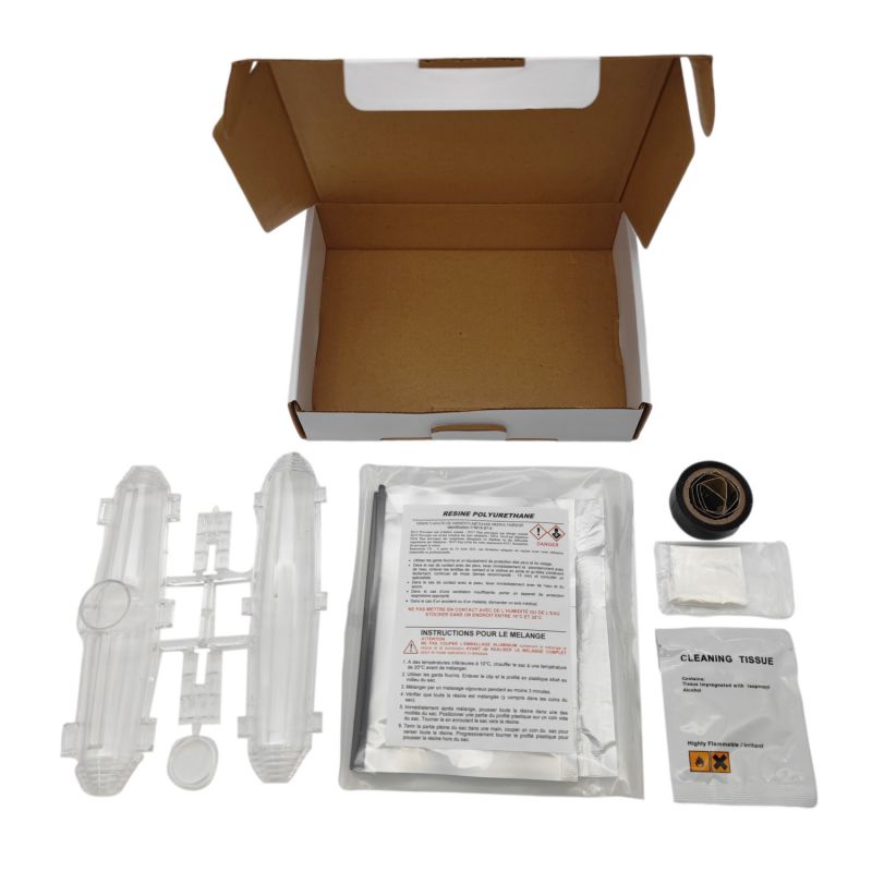 Boitier Résine de Jonction Droite - Kit pour Câble Basse Tension jusqu'à 4x10mm²