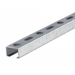 Rail de fixation profil en C Ø2718