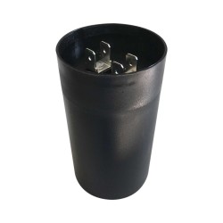 Condensateur de démarrage pour moteur électrique monophasé - 160 à 200µF - 250V à Cosses Faston