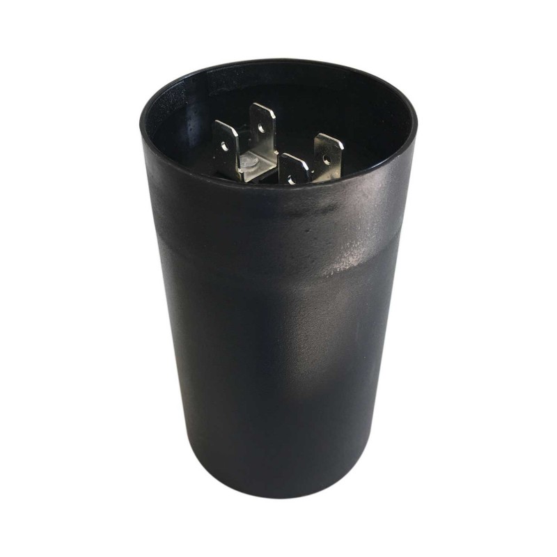 Condensateur de démarrage pour moteur électrique monophasé - 160 à 200µF - 250V à Cosses Faston