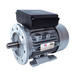 Moteur électrique monophasé 220V 0.25 kW 1500 tr/min Condensateur Permanent - MMP71K4B35 Bride B35