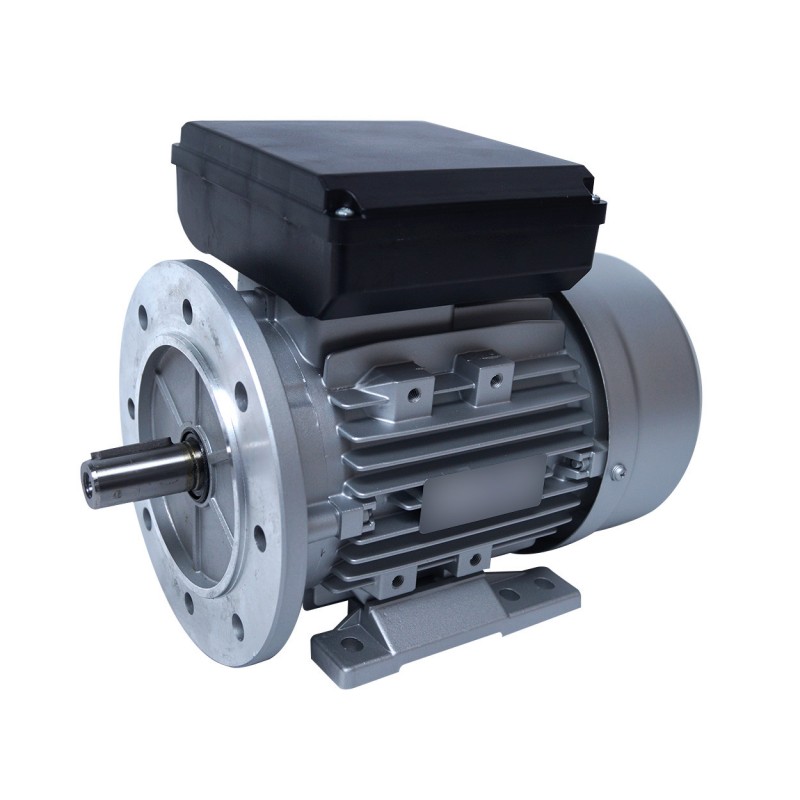 Moteur électrique monophasé 220V 0.18 kW 3000 tr/min Condensateur Permanent - MMP63K2B35 Bride B35
