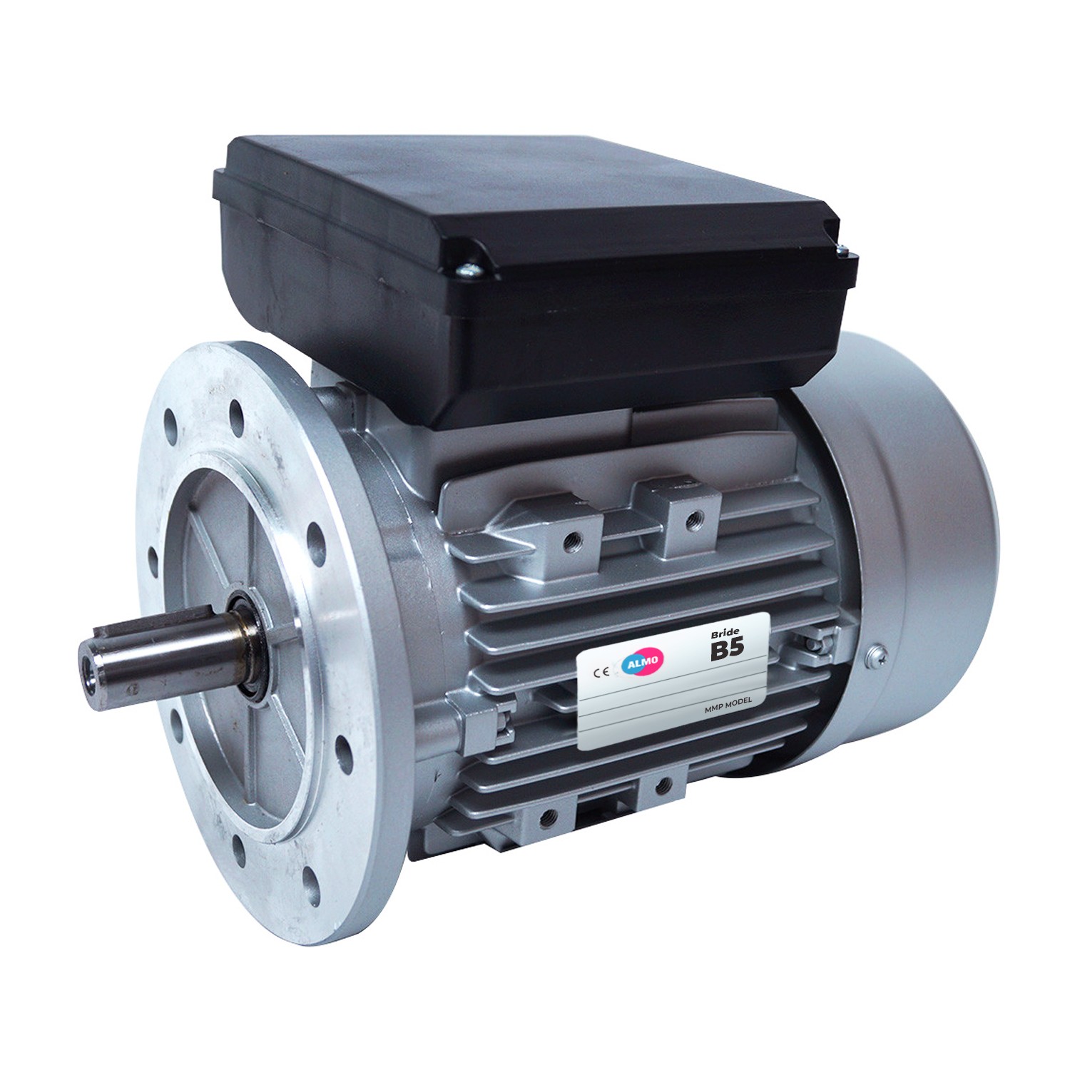 Moteur électrique monophasé 220V 0.55 kW 3000 tr/min Condensateur Permanent - MMP71G2B5 Bride B5