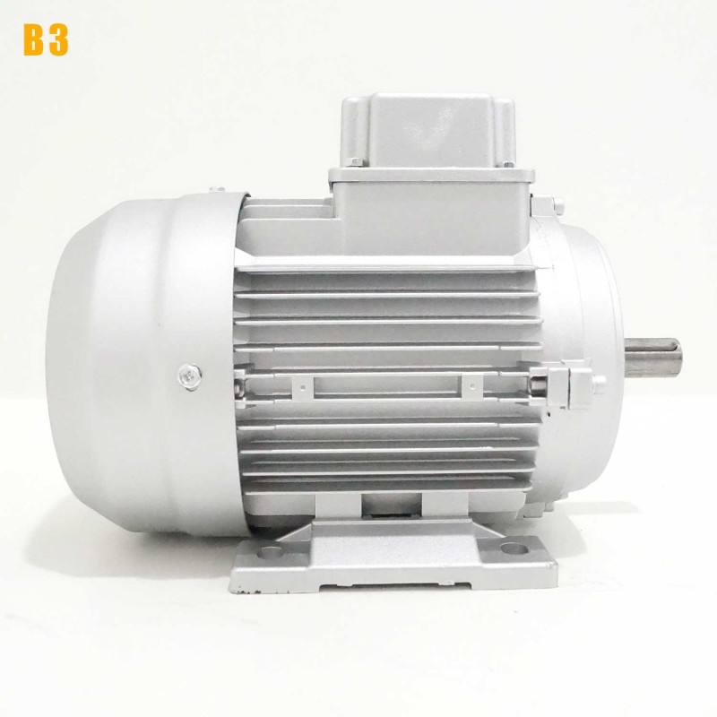 Moteur électrique triphasé 230/400V 4 kW 1500 tr/min - MH3112M4B3 Alu Bride B3